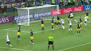 ГЕРМАНИЯ - ШВЕЦИЯ. 2:1. ГОЛ КРООСА