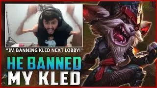 Destroying Yassuo So Hard That He Target Banned My Kled!