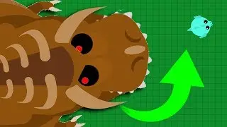 How to become a Dinosaur in Mope.io