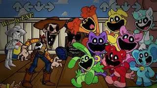FNF Woody.EXE vs Smiling Critters sings My New Plaything | ToyStory.EXE MODS - Friday Night Funkin'