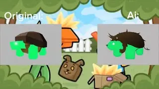 Unboxing Simulator Ethereal Pets but AI Generated.