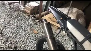 Прямоток на Кавасаки клх 250