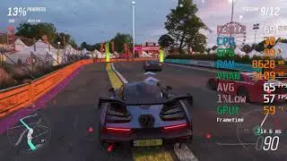 GeForce GTX 1050 ti -- Intel Core i5-10400F -- Forza Horizon 4 Benchmark