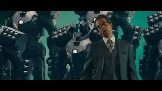 War Machine First Appearance Scene - Hammer Drones Presentation Scene - Iron Man 2 (2010) HD