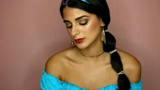 Disney's Princess Jasmine Halloween Makeup Tutorial || Aladdin | Melody Sedgh