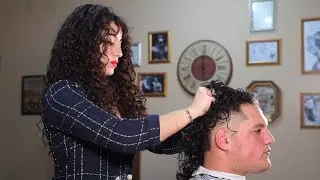 ASMR 💈 IRIS LADY BARBER “ABRAHAM”