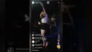 Tik Tok Cewek Bohay Live Instagram Kelihatan CD dan Bra