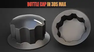 Topology Hard Surface: Correct topology of a Bottle Cap Modeling In 3ds Max || N°_132