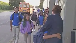 Reach Academy students return to school in new building