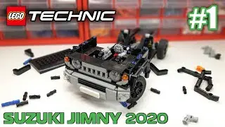 Новый проект! Самоделка Suzuki Jimny 2020 из ЛЕГО Техник / Подвеска и Рулевая система