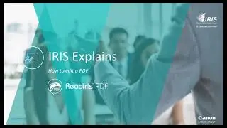 Readiris PDF - Editar un PDF