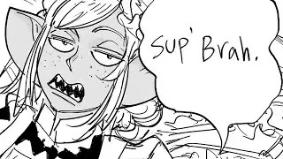 The Modern Maid vs. The OG Maid | comic by baalbuddy