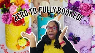 YOU WILL NOT LOOK for CAKE ORDERS AGAIN  if you do these! How to get more Cake orders. #cakebusiness
