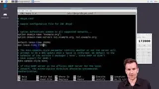Network Fundamentals 10-5: DEMO: Setting Up DHCP Server on Pi