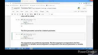 Lecture 30: Functions (Part 3)- Default Arguments in Python