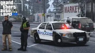 LSPDFR Police Mod 441 | Drunk Driver Crashes Into Paleto Bay Police Traffic Unit While Running Radar
