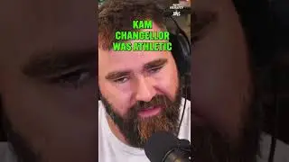Travis Kelce on how Derwin James lays the wood