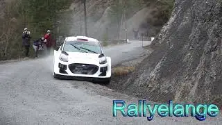 Essais ford wrc puma loubet monte carlo 2023
