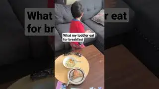 His breakfast #breakfast #food #toddler #foodlover #momoftwo