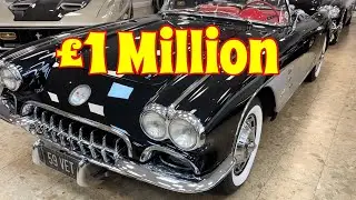 ANTIQUE AMERICAN CARS hidden in North Yorkshire!