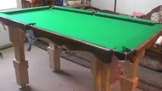 How to make a billiard table with his own hands (Part 4 mini Billiards) painting
