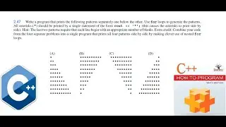Write a program that print pattern of stars ************* In c++