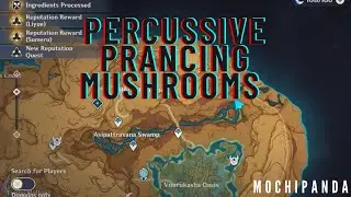 How to complete the Percussive Prancing Mushrooms Time Trial Challenge after using the Kory Drum