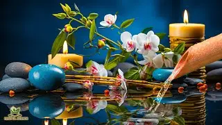 Relaxing Piano Music - Sounds of Flowing Water, Relaxing Music, Bamboo Sounds, Music for Meditation