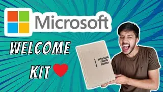 Microsoft Welcome Kit 🥳❤️ | FTE Welcome Goodies Microsoft 2021 | Perks at Microsoft
