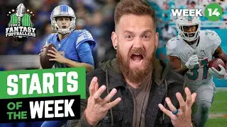 Starts of the Week + Week 14 Breakdown, Dynasty Upgrades | Fantasy Football 2022 - Ep. 1346