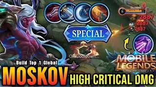 MOSKOV BEST BUILD 2024 | BUILD TOP 1 GLOBAL MOSKOV GAMEPLAY | MOBILE LEGENDS