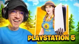 Je lui OFFRE une PLAYSTATION sur FORTNITE pour NOEL... Il s'y attendait pas !
