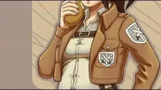 Belly stuffing comic AOT