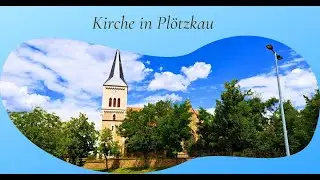 Plötzkau /  Sachsen-Anhalt / Kirche St  Georg / Störche