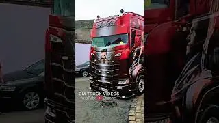 Scania 660s v8, semi truck amazing power #scania #scaniav8 #scaniapower