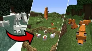 НОВЫЙ МОБ ЛИСА + ТОП 5 ФАКТОВ О ЛИСЕ В НОВОМ Minecraft JE 1.14 - ПОЛНЫЙ ОБЗОР