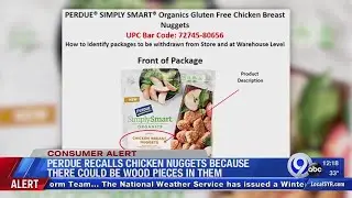 Chicken nugget recall