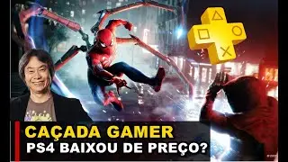 CAÇADA GAMER - PS4 BAIXOU DE PREÇO APOS DIA DAS CRIANÇAS?