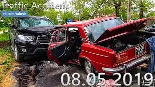 Подборка аварии ДТП на видеорегистратор за 08.05.2019 год