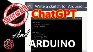 How to write code with chat gpt for the Arduino Pro Mini