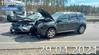 Подборка аварии ДТП на видеорегистратор от 29.04.2021 год