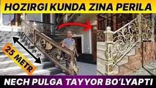 БИТТА УЙГА НАҚШЛИ ЗИНА ПЕРИЛА НЕЧ ПУЛГА ТАЙЁР БЎЛАДИ? • • ЗИНА, ПЕРИЛА, КАЗИРОК НАРХЛАРИ 2023