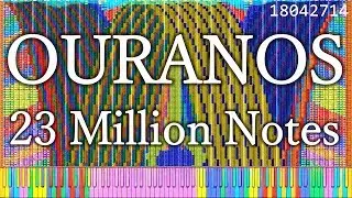 [Black MIDI] Ouranos - 24.3 MILLION NOTES - A Collaboration with The Romanticist - 5000 Subscribers