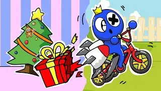 Daily Life of Rainbow Friends | Roblox Rainbow Friends Animation