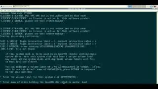 SimH OpenVMS VAX Part 1, basic installation.