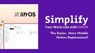 Revolutionize Your Workflow with liftOS 🚀: Your All-in-One Productivity Hub 🤝 AppSumo Lifetime Deal
