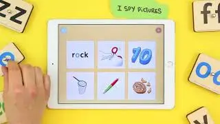 Educo Magic Phonics - Learn phonics by using wooden blocks on an app