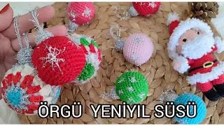 ÖRGÜ YENİYIL SÜSLERİ