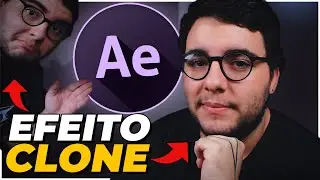 Efeitos no AFTER EFFECTS: Como fazer UM CLONE dentro do AFTER EFFECTS (Poderes Especiais)