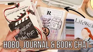 August in my Hobonichi Hon | Journaling + Book Chat